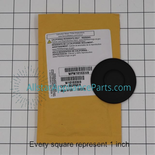 Part Number WPW10183369 replaces W10183369