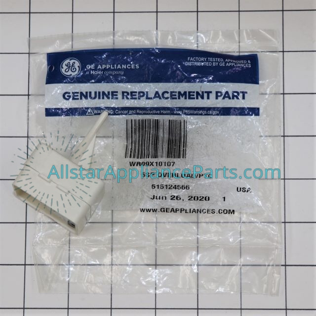 Part Number WR09X10107 replaces WR07X10078, WR08X10068, WR08X10075, WR08X10085